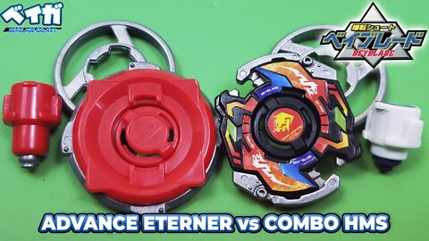 COMBO DARK LEOPARD vs ADVANCE ETERNER - Beyblade ベイブレード