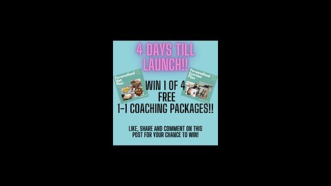 Win one months free coaching!!