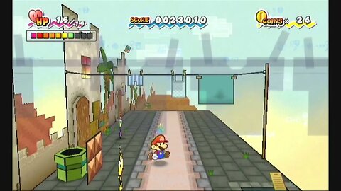 Super Paper Mario Part 2 Village Level