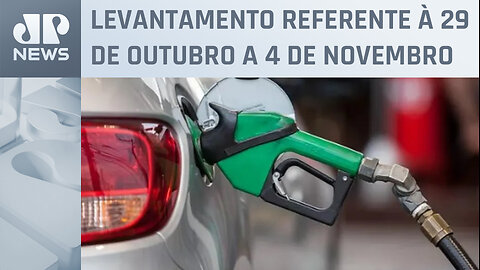 Valor médio da gasolina cai pela décima semana seguida