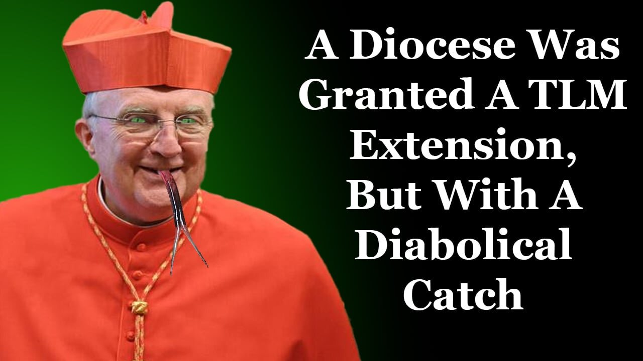 A Major Diocese Was Granted A TLM Extension, But With A Diabolical Catch