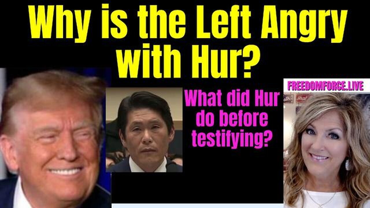 WHY IS LEFT ANGRY WITH HUR? RNC, TIKTOK, BOEING 3-12-24