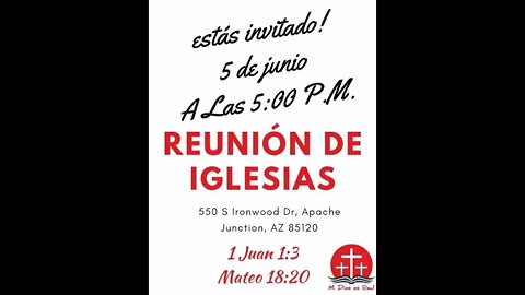 Reunion de iglesias 6/5/2021