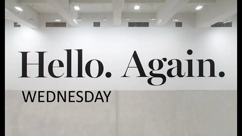 Hello Again Wednesday #17