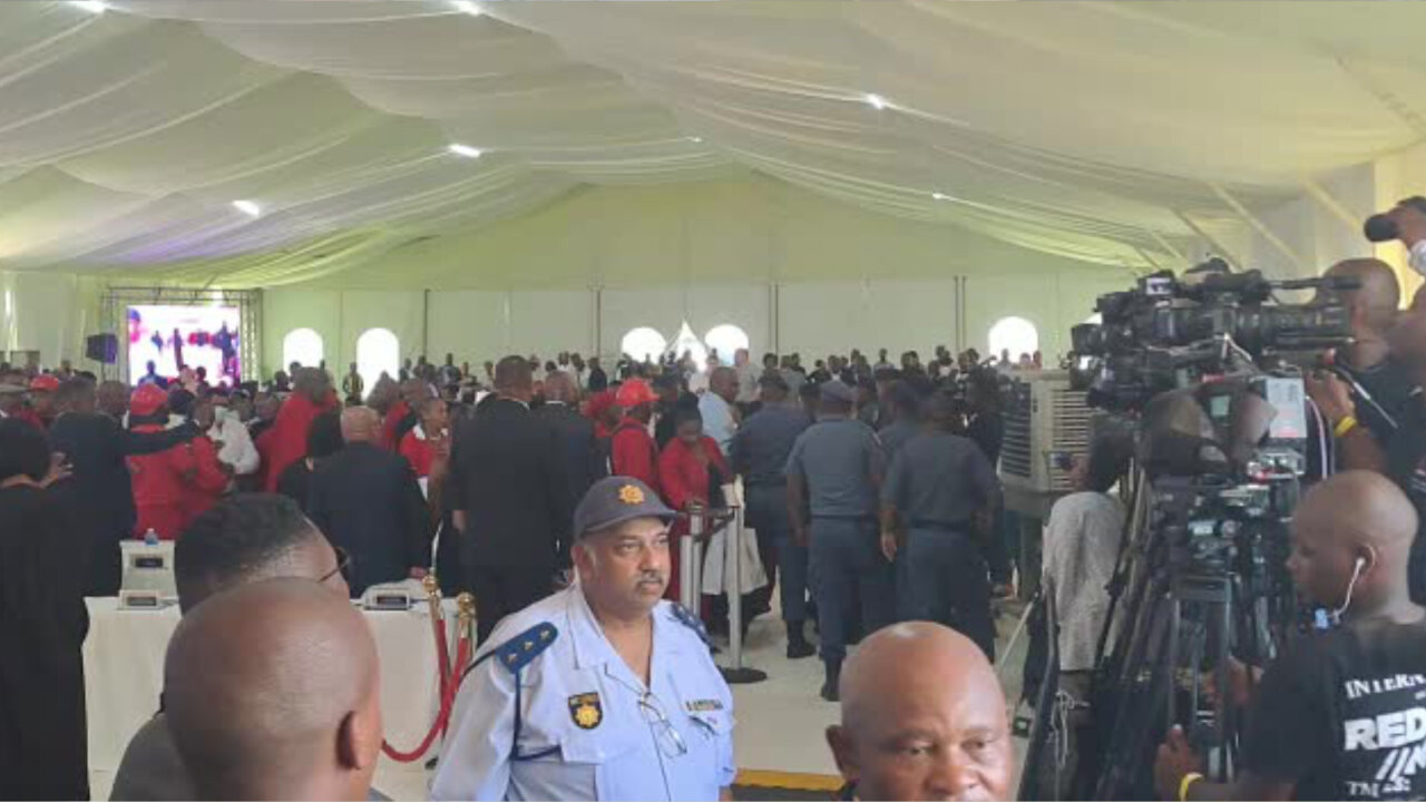 Watch: Chaos Erupts As Police Removes EFF From KZN State Of The Province Address