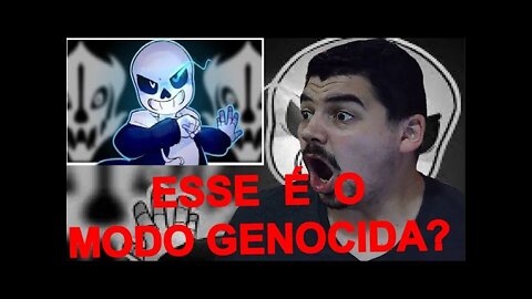 REACT A HISTÓRIA DE UNDERTALE! A ROTA GENOCIDA! - MELHOR DO MUNDO