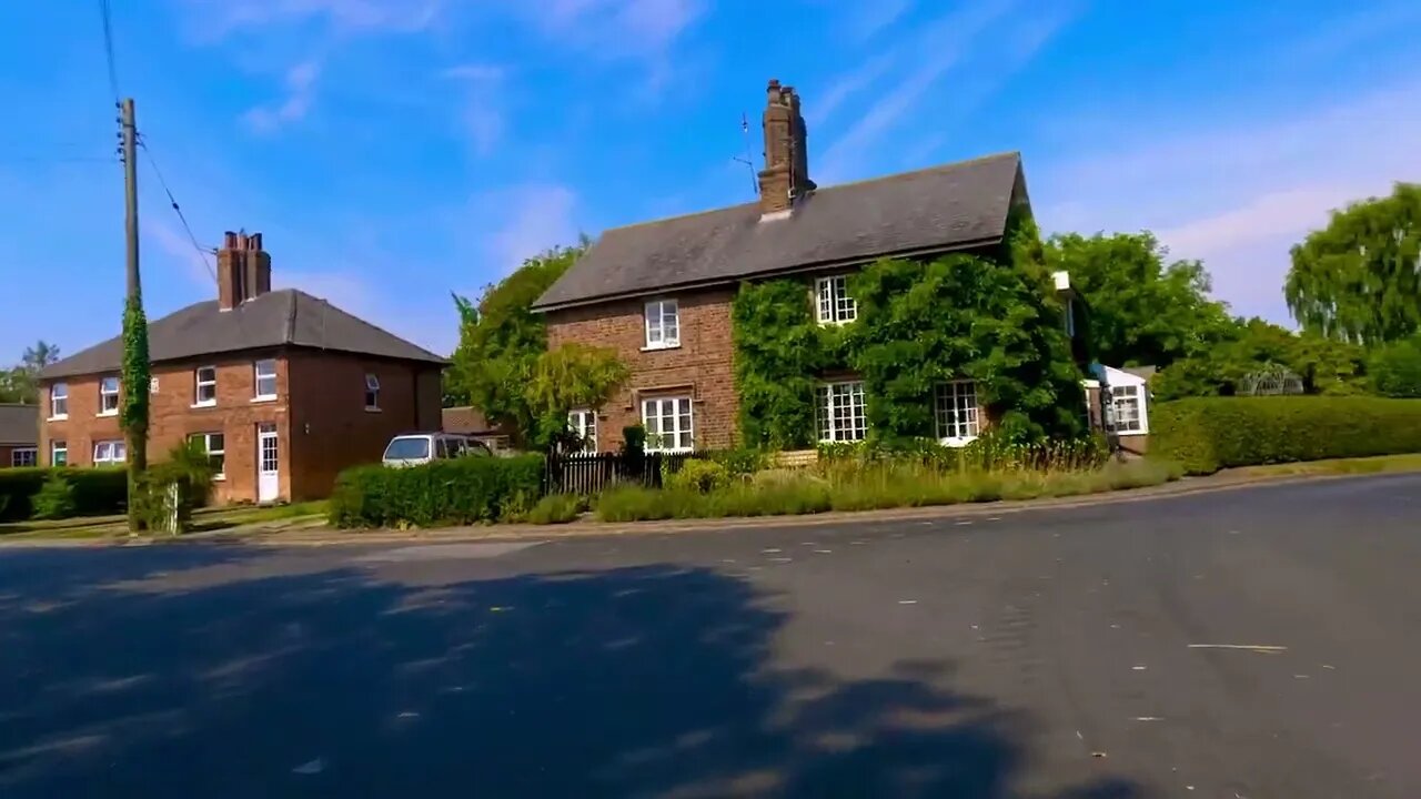 Retro goes for a nice quiet bike ride on a road deemed safe for cyclist