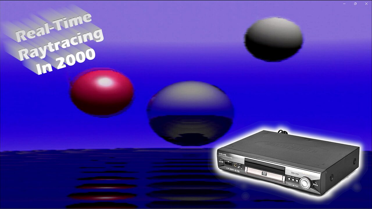 The Samsung DVD Player From The Year 2000 That Could Do Real-Time Raytracing