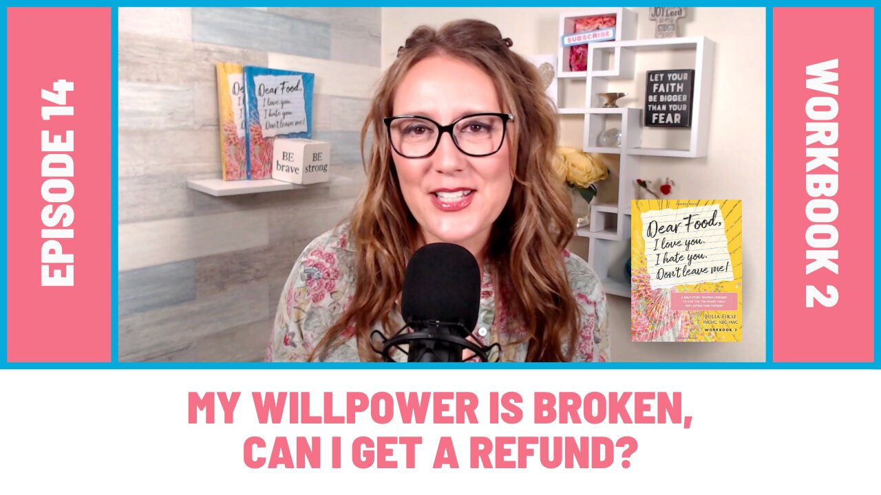 My Willpower Is Broken, Can I Get A Refund? [EP14] Dear Food Podcast