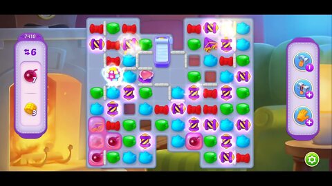 Playrix Homescapes Gameplay Walkthrough Level 7418