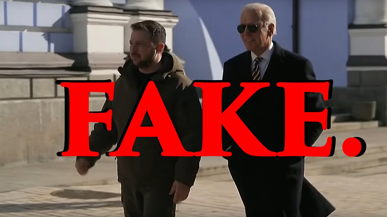 The Big Lie About Biden's Ukraine Visit