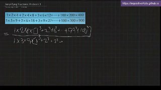 Simplifying Fractions: Problem 3