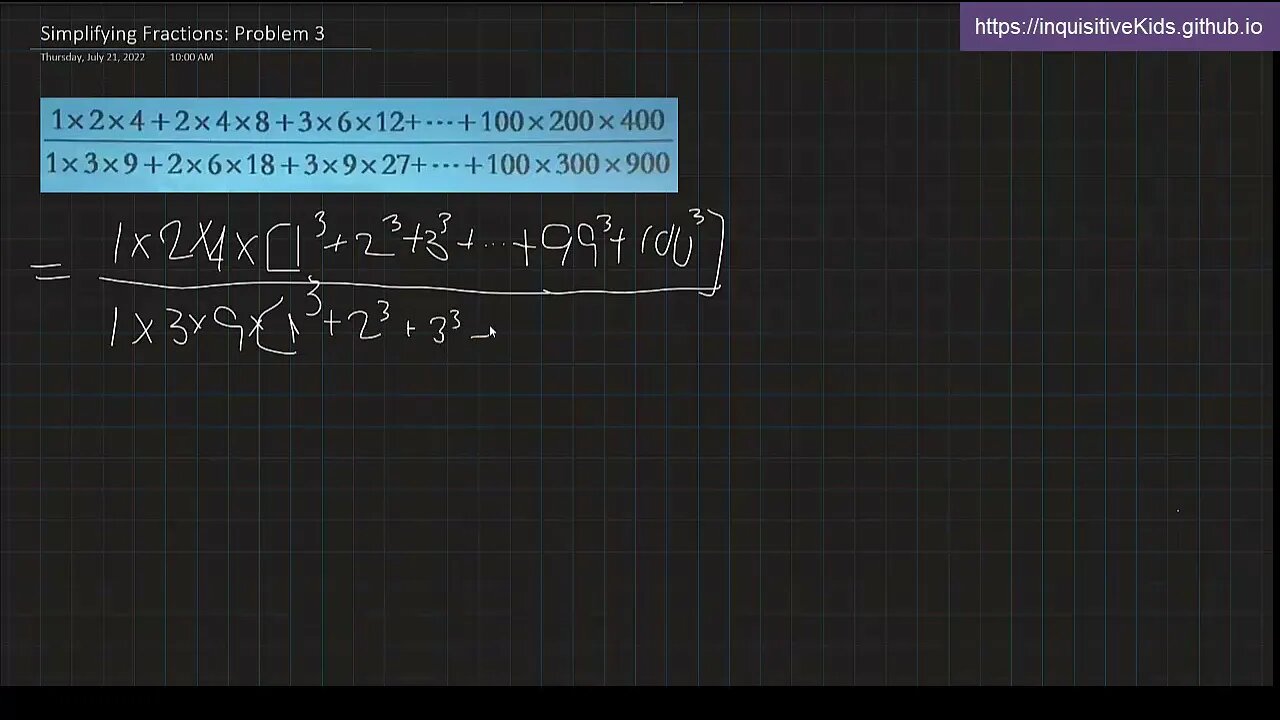 Simplifying Fractions: Problem 3