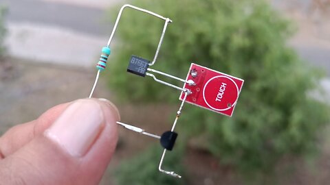 DIY TOUCH DOOR BELL CIRCUIT