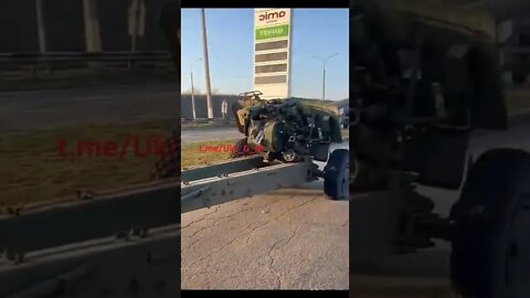 🇷🇺🇺🇦 A Column Of Abandoned Equipment & Weapons Of The 56th Ompbr Of The Armed Forces of Ukraine