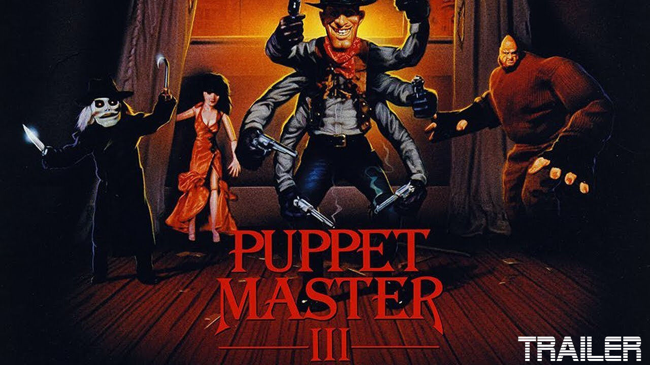 PUPPET MASTER III: TOULON'S REVENGE - OFFICIAL TRAILER - 1991