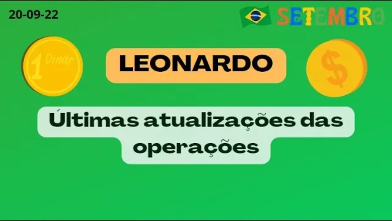 LEONARDO Últimas Atualizações Operações