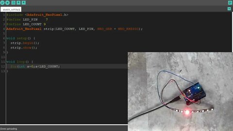 NeoPixel 102 - for() loops