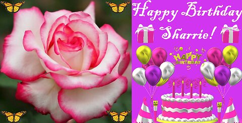 Happy Birthday 3D - Happy Birthday Sharrie - Happy Birthday To You - Happy Birthday Song