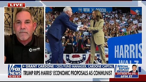 Grant Cardone: Kamala Harris Is The Come On Queen
