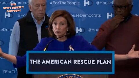 Pelosi: "The government spending is.. reducing the national debt. It is not inflationary."