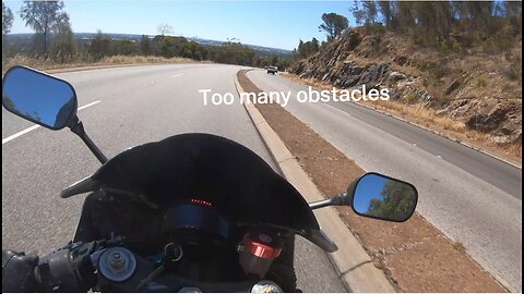 Downhill Madness On a Litre Bike