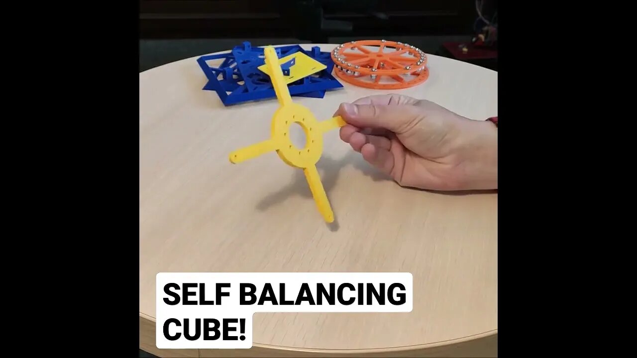 Self Balancing Cube by ReMRC #shorts