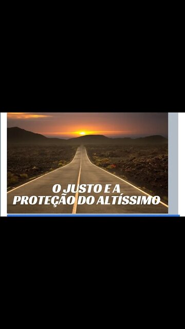 O JUSTO E A PROTEÇÃO DO ALTÍSSIMO.#shorts