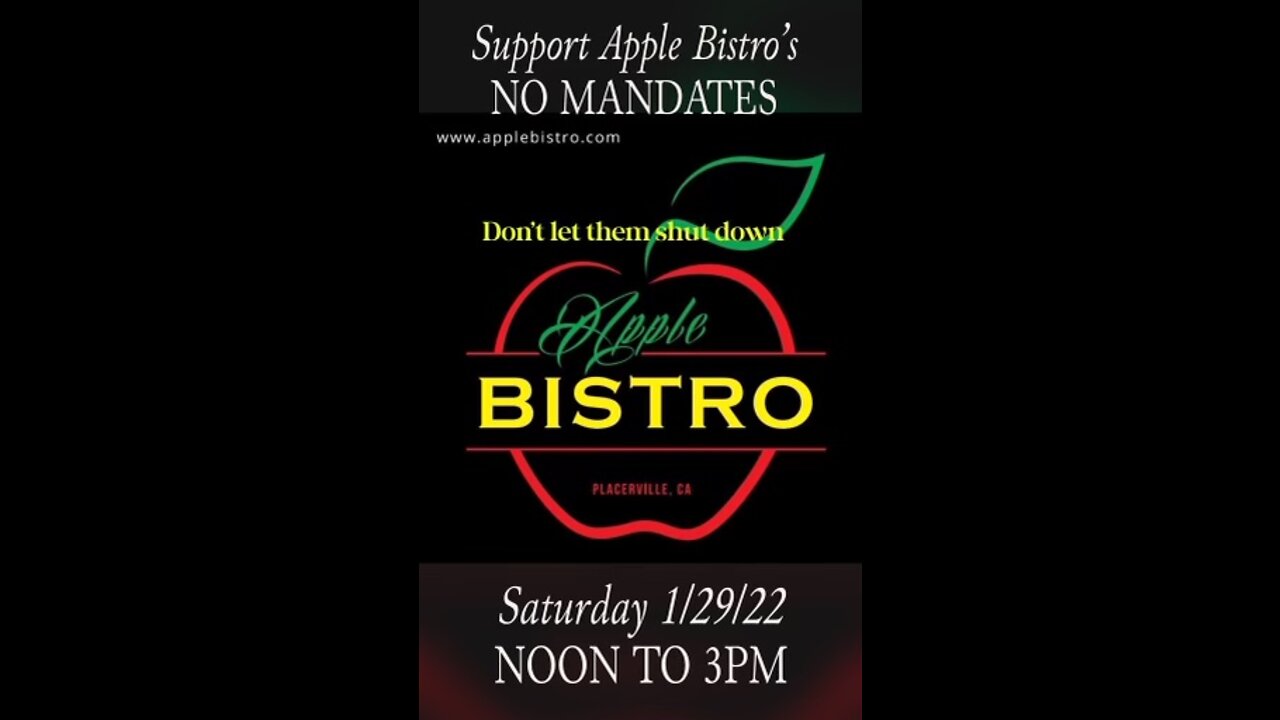 Live - Apple Bistro - Placerville Ca