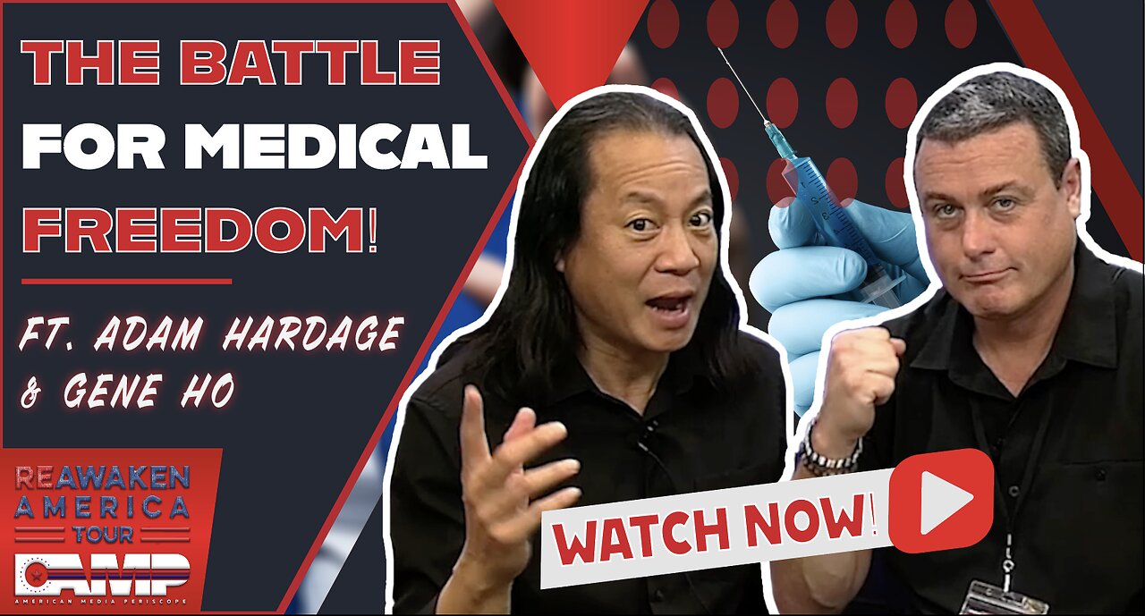 Adam Hardage & Gene Ho: The Battle For Medical Freedom | Reawaken America Interviews – Miami, Fl.