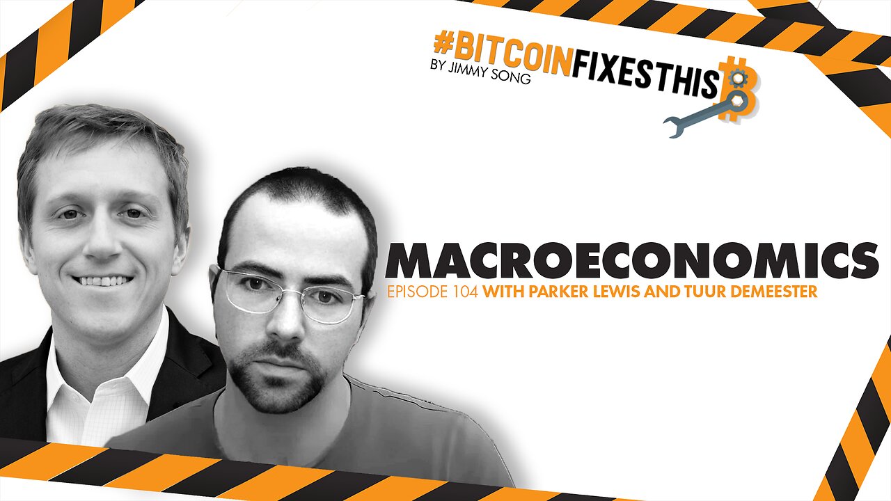 Bitcoin Fixes This #104: Macroeconomics with Parker Lewis and Tuur Demeester