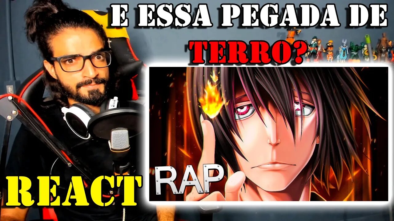 REACT - Rap do Benimaru Shinmon (Fire Force) - Rei da Destruição de Asakusa | Gabriza ♫