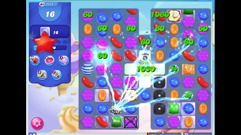 Candy Crush Level 2318 Audio Talkthrough, 2 Stars 0 Boosters