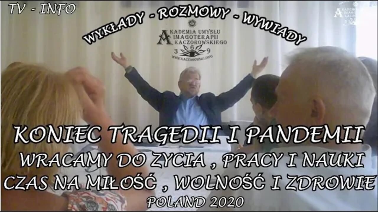 KONIEC TRAGEDII I PANDEMII WRACAMY DO ŻYCIA, PRACY I NAUKI CZAS NA WOLNOŚĆ I ZDROWIE /2020 © TV INFO