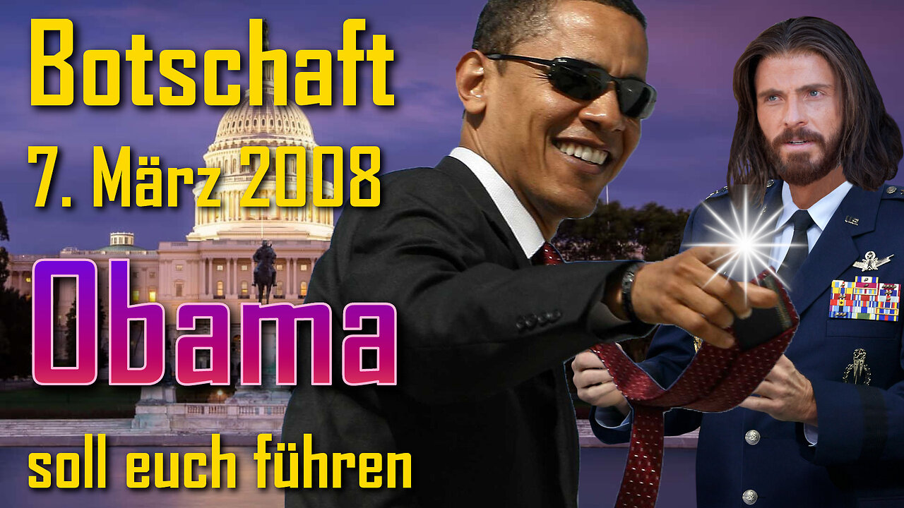 Jesus sagt.. Höre zu, Amerika, Obama soll euch führen, er ist Mein Wille und Urteil 🎺 Der Trompetenruf Gottes