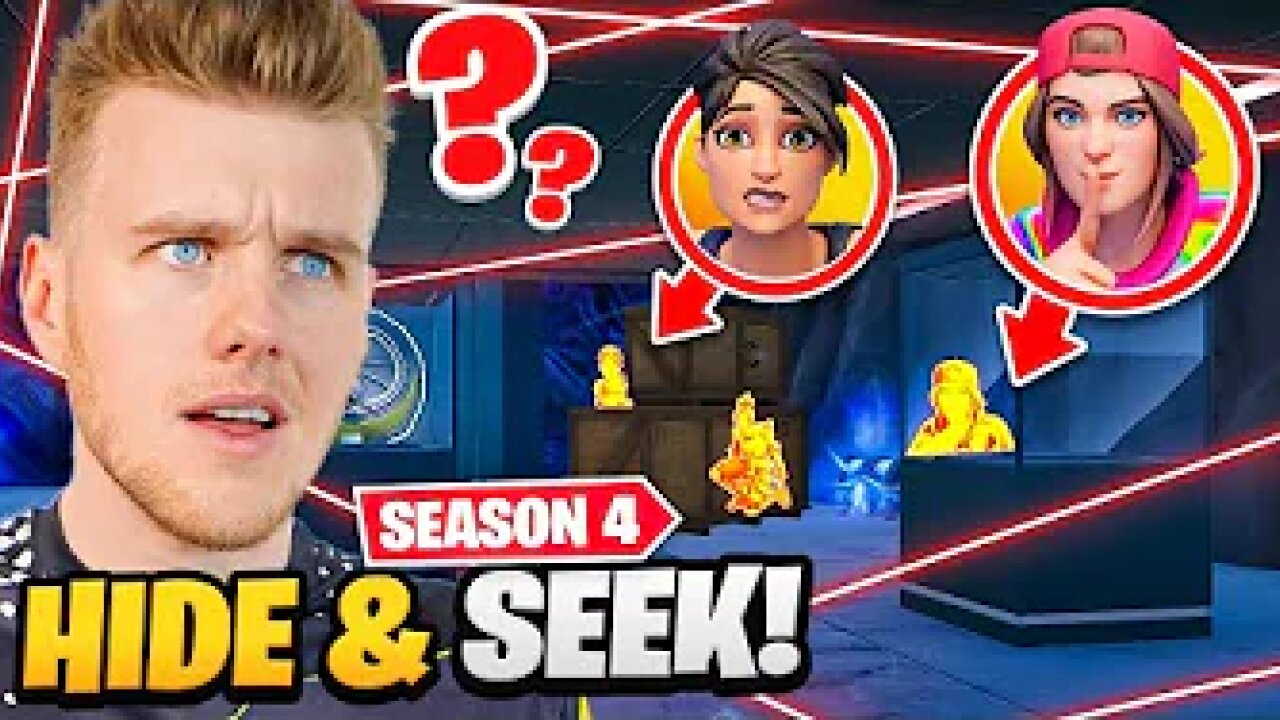 Hide & Seek in NEW Heist Vault! (Fortnite Season 4)