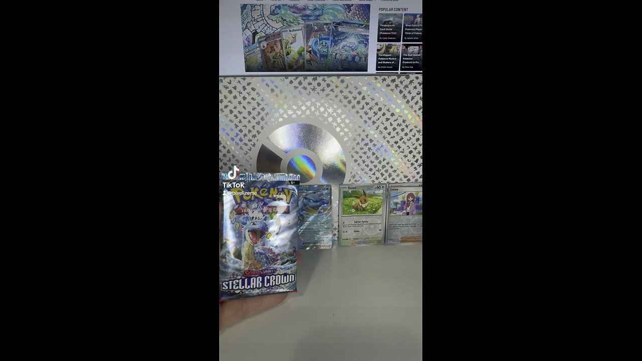 Pokemon Stellar Crown Pack Pulls! #Pokemon