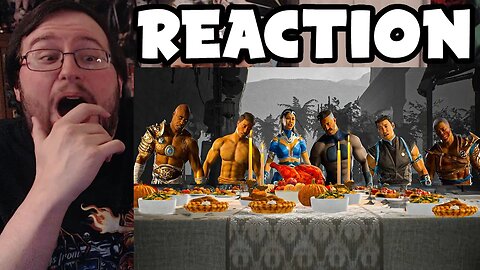 Gor's "Mortal Kombat 1" Thanksgiving Fatality REACTION (GOOD LORD!!!)