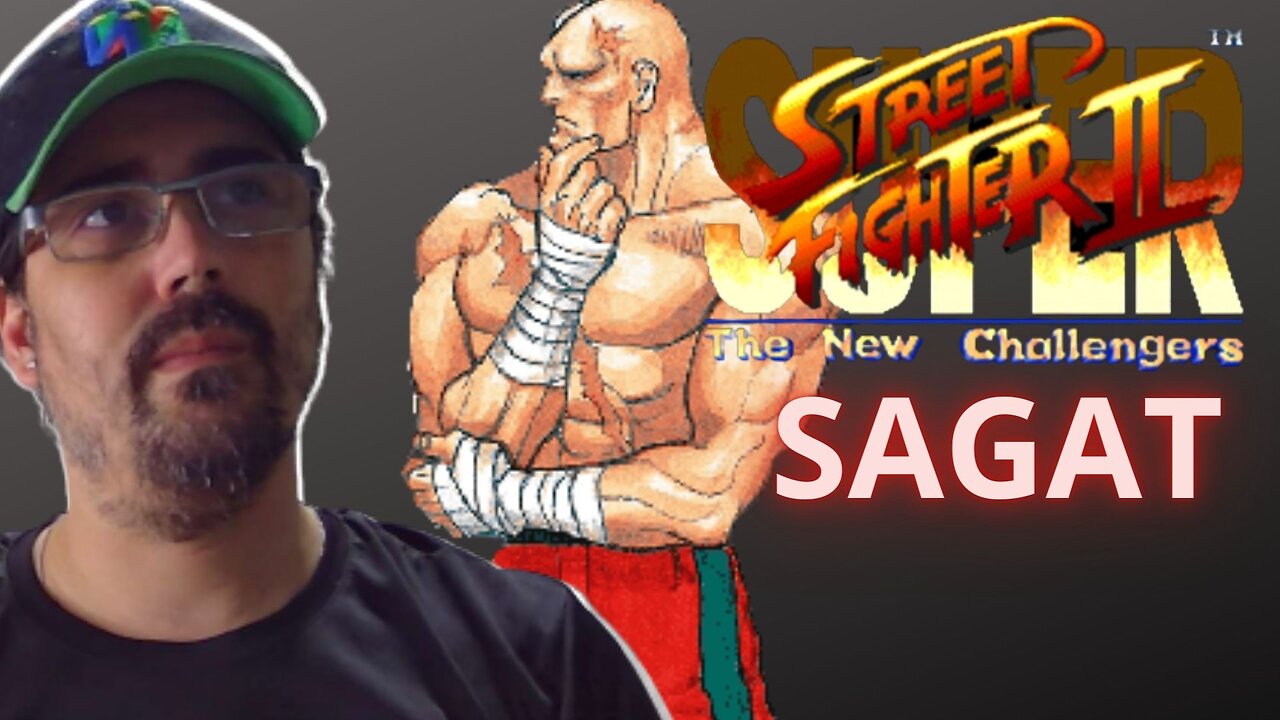 JOGANDO ATÉ ZERAR - SUPER STREET FIGHTER 2 - SUPER NINTENDO (SNES) / Sagat, tiger robocop