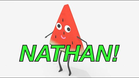 Happy Birthday NATHAN! - WATERMELON Birthday Song