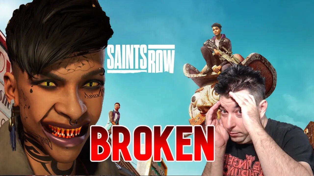 The Buggy Mess Of Saints Row
