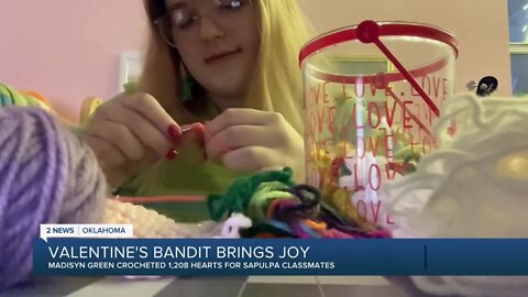 Valentine's Bandit Brings Joy