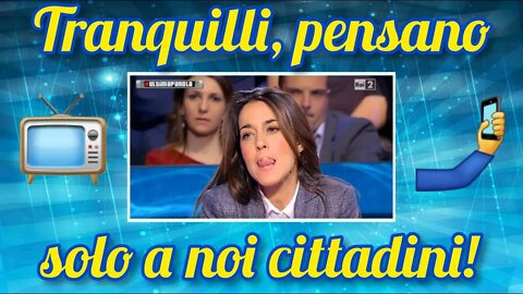 La senatrice Ronzulli si fa i selfie mentre parla una panettiera disperata !