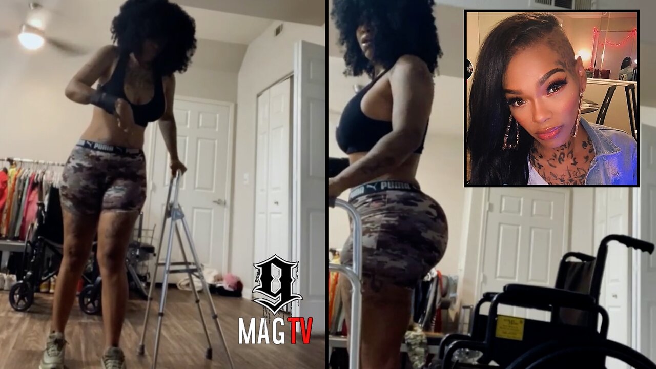 Apple Watts Shows Her Standing & Walking Progress During Rehab! 🙏🏾