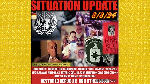 SITUATION UPDATE 3/3/24 - Covid-19/Jabs/Plan-Demics, Global Financial Crises, Cabal/Deep State Mafia