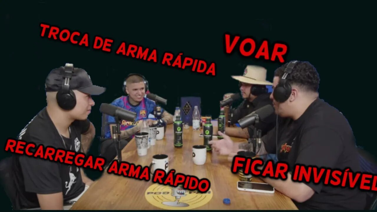 QUAL HABILIDADE VOCÊ QUERIA TER NO FREE FIRE?? #Podpah