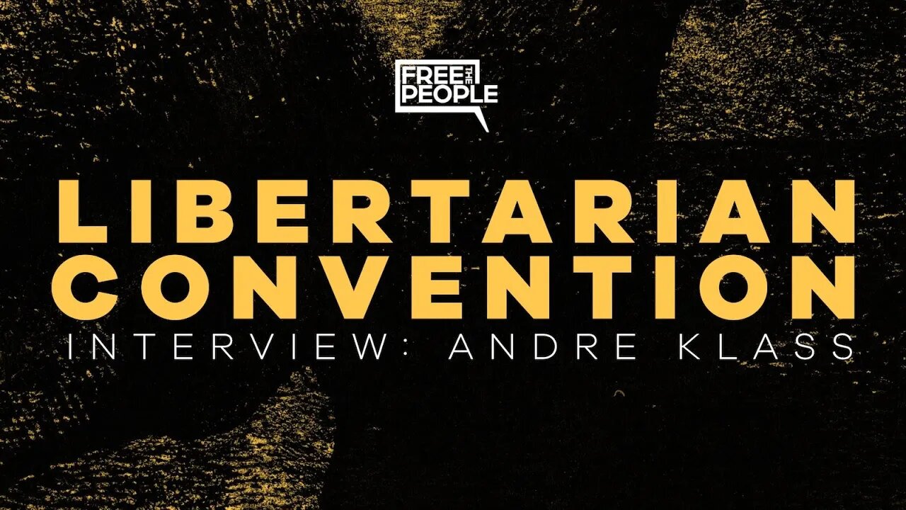 Andre Klass at the Libertarian National Convention 2020