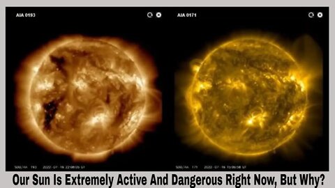 Our Sun Is Extremely Active And Dangerous Right Now But Why?