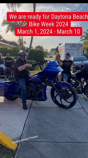 today #miami #florida We are ready for Daytona Beach Bike Week 2024 March 1, 2024 - March 10