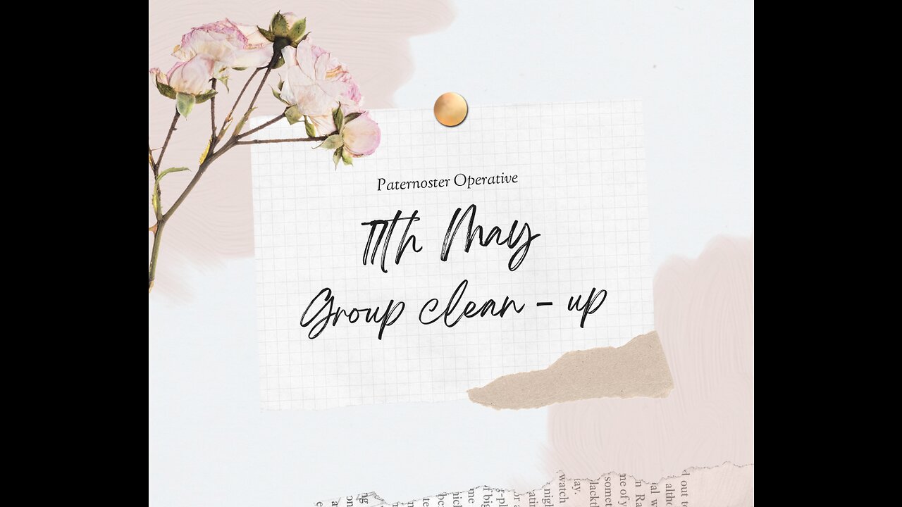 11th May Clean-up